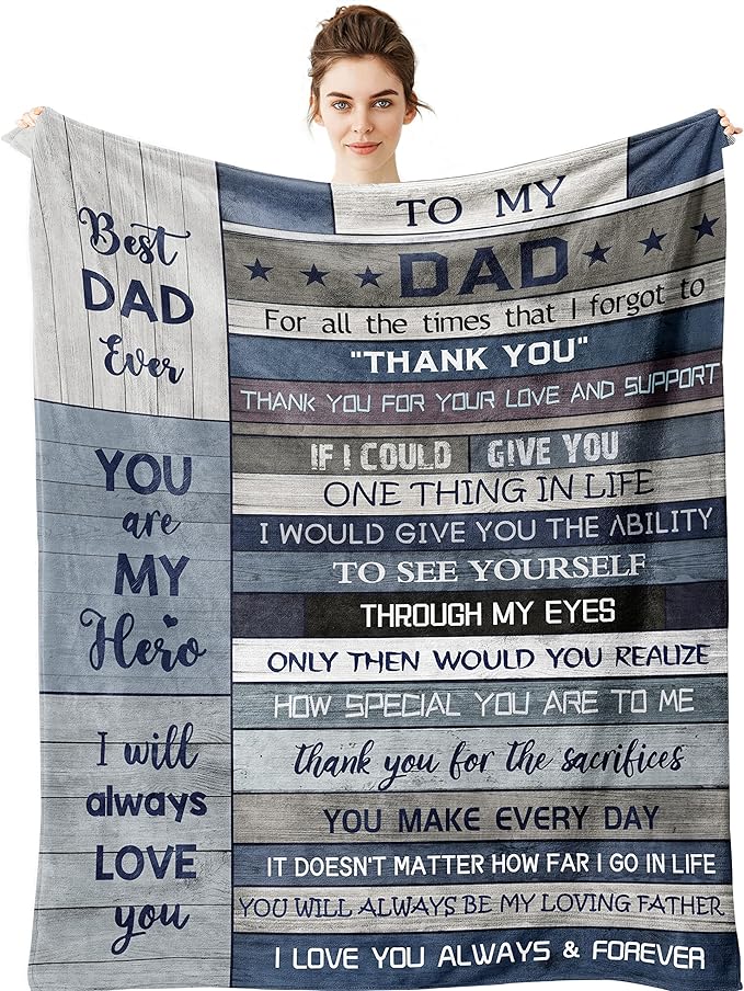 Dad Gifts Blanket